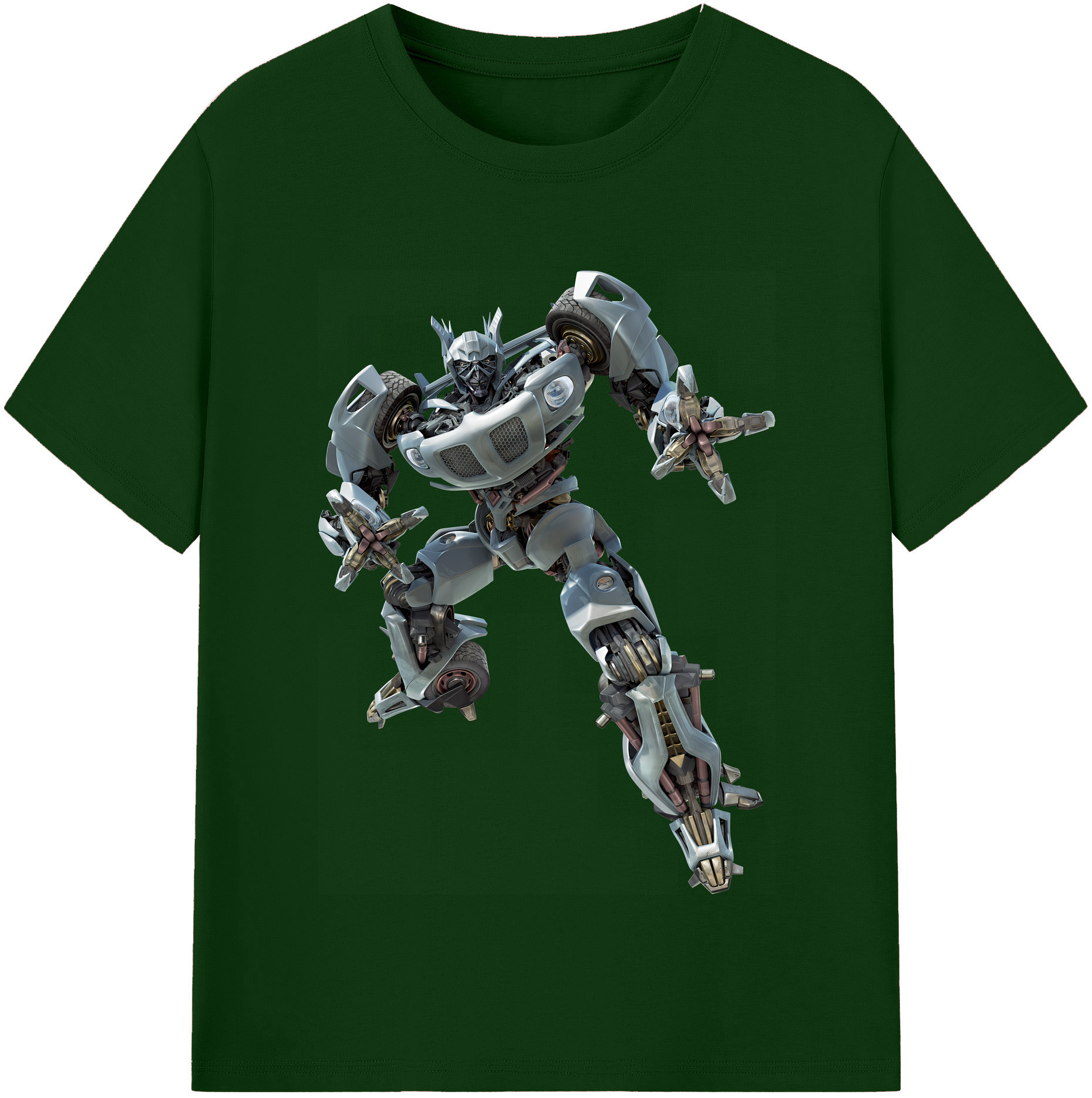 （画像用） Transformers トランスフォーマー 綿100％半袖Tシャツ（フロントプリント）